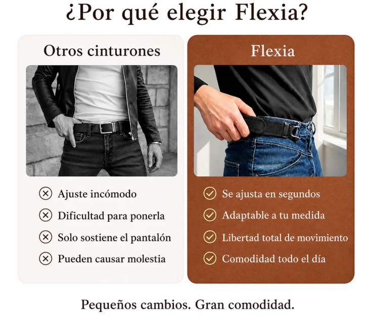 RoseLuma Cinturon Sin Hebilla